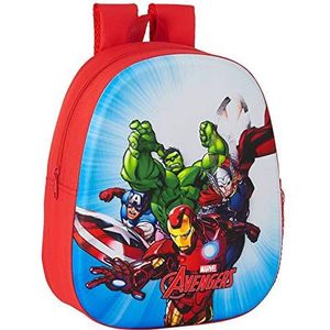 Marvel Avengers Rugzak 3D Ready for Battle - 33 x 27 x 10 cm - Polyester
