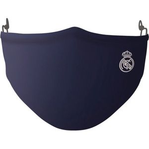 Real Madrid C.F. Gezichtsmasker - Blauw - 100% Katoen - Herbruikbaar