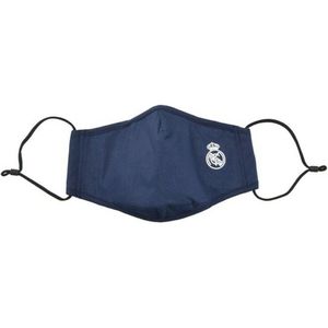 Real Madrid C.F. Gezichtsmasker - Blauw - 100% Katoen - Herbruikbaar
