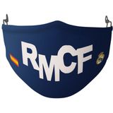 Real Madrid C.F. Gezichtsmasker - Blauw Wit - 100% Katoen - Herbruikbaar