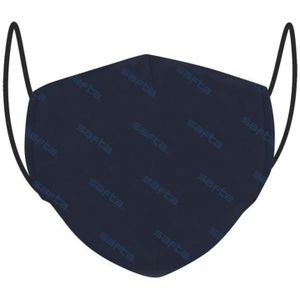 Safta - Gezichtsmasker - Marineblauw - Herbruikbaar - Volwassen
