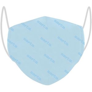 Safta - Gezichtsmasker - Hemelsblauw - Herbruikbaar - Waterdicht