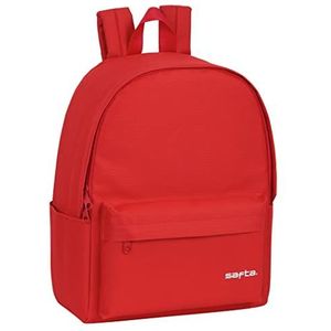 Safta M902 Laptoprugzak voor meisjes, 14,1 inch (1 stuk), Rood