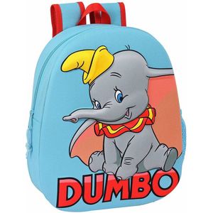 Disney Dumbo Peuterrugzak 3D - 32 x 27 x 10 cm - Polyester - 32x27x10 - Blauw