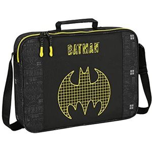 Batman Comix portemonnee voor school, 380 x 60 x 280 mm, Zwart/Geel, One size