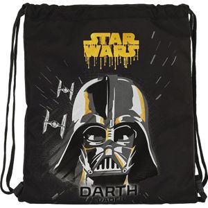 Star Wars Gymbag, Darth Vader - 40x35 cm - Polyester - Zwart