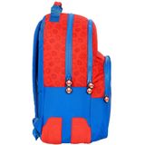 Safta Super Mario Backpack Rood,Blauw
