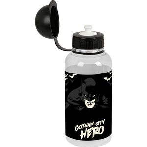 Waterfles Batman Hero Zwart PVC (500 ml)