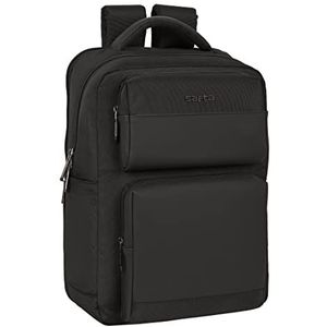 Safta - Rugzak met 2 laptoptassen 15,6 inch + USB Business Black 31 x 44 x 13 cm, meerkleurig (642200377)