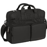 safta Laptoptas 15, Tab 10,6 inch + USB Business Black, 41 x 33 x 9 cm, meerkleurig (642200378), uniseks kinderen, Meerkleurig