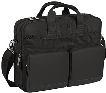 safta Laptoptas 15, Tab 10,6 inch + USB Business Black, 41 x 33 x 9 cm, meerkleurig (642200378), uniseks kinderen, Meerkleurig