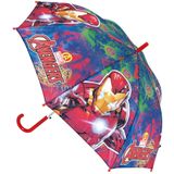 Automatische paraplu Safta Avengers Infinity 480 mm, Rood/Zwart, único