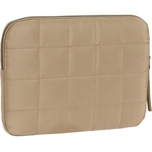 MOOS SAFTA beschermhoes voor notebook, 29,5 cm (11,6 inch), gewatteerd, camel, 31 x 23 x 2 cm, meerkleurig (642287934), uniseks, kinderen