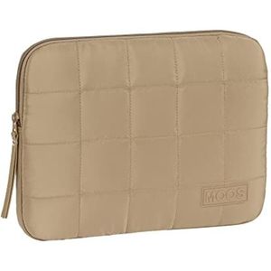 MOOS SAFTA-Laptophoes voor 11,6 inch (31,6 inch), gevoerde capsula, camel, 31 x 23 x 2 cm, meerkleurig (642287934), uniseks kinderen