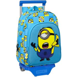 Safta Minions Minionstatic Backpack Blauw