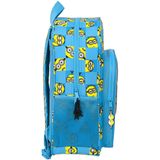 Schoolrugzak Minions Minionstatic Blauw (33 x 42 x 14 cm)