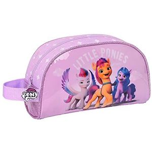 My Little Pony 812235824 make-uptas, groot, voor meisjes, voor kinderen van 5 tot 14 jaar, comfortabel en veelzijdig, 26 x 16 x 9 cm, violet, Meerkleurig, Standaard, casual