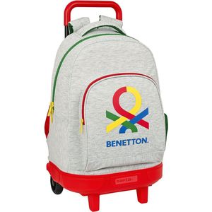 Safta Backpack With Wheels Grijs