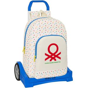 Safta Backpack With Wheels Beige