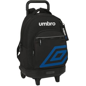 Safta Backpack With Wheels Zwart