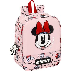 Kinderrugzak Minnie Mouse Me time Roze (22 x 27 x 10 cm)
