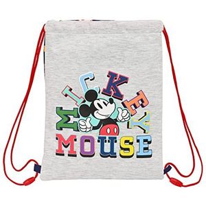 Mickey Mouse Clubhouse Rugtas Met Koordjes Mickey Mouse Clubhouse Only One Marineblauw (26 X 34 X 1 Cm)