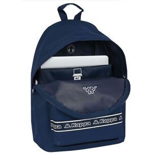 Laptop Backpack Kappa kappa Navy Blue (31 x 41 x 16 cm)