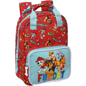 Paw Patrol Peuterrugzak, Funday - 28 x 20 x 8 cm - Polyester - 28x20x8 - Rood