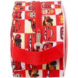 Toilettas voor op School Cars Let's race Rood Wit (26 x 15 x 12 cm)