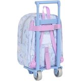 Schoolrugzak met Wielen Frozen Believe Lila 22 x 27 x 10 cm