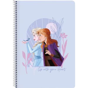 LIBRETA FOLIO 80 H. TAPAS DURAS Frozen ""BELIEVE