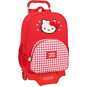 Safta Backpack With Wheels Rood
