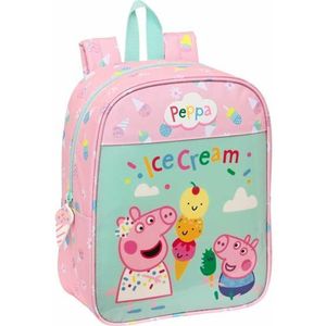 Schoolrugzak Peppa Pig Ice cream Roze 22 x 27 x 10 cm