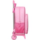 Safta Backpack With Wheels Roze