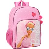 Barbie Girl Junior Backpack - Rugzak - School Rugtas - Roze - 33 x 42 x 14 cm