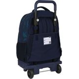 Safta Backpack With Wheels Blauw