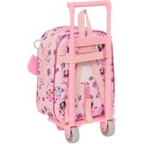 Safta NANANA FABULOUS kinderrugzak met trolley, ideaal voor kinderen van verschillende leeftijden, comfortabel en veelzijdig, kwaliteit en weerstand, 22 x 10 x 27 cm, roze, Roze, Standaard, Casual