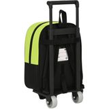 Safta Real Betis Balompie Mini 232 W/ Wheels Backpack Zwart