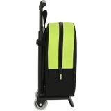 Safta Real Betis Balompie Mini 232 W/ Wheels Backpack Zwart