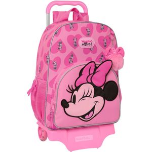 Safta Met De Wielen Van De Trolley Minnie Mouse Is Dol Op Rugzak