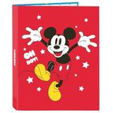 Ringmap Mickey Mouse Clubhouse Fantastic Blauw Rood A4 26.5 x 33 x 4 cm