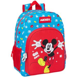 Safta 42 Cm Mickey Mouse Fantastic Backpack Rood