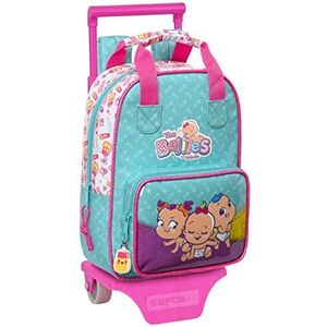 Safta M280a The Bellies schoolrugzak 765 met trolley 805, ideaal voor kinderen van verschillende leeftijden, comfortabel en veelzijdig, kwaliteit en weerstand, 20 x 8 x 28 cm, uniseks kinderen,