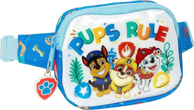 Paw Patrol Heuptasje, Pups Rule - 14 x 11 x 4 cm - Polyester - 14x11x4 - Blauw