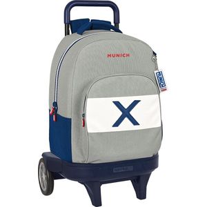 Safta Backpack With Wheels Grijs