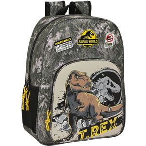 Safta 42 Cm Jurassic World Warning Backpack Veelkleurig