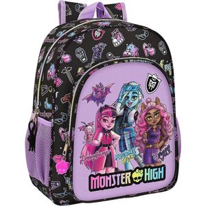 Monster High Rucksack Monster high Kinder Rucksack Monster High Creep Schwarz 32 X 38 X 12 c