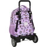 Safta Monster High Best Boos Compact W/removable Evo Trolley Paars