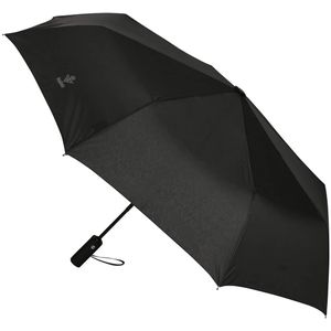 Safta REAL BETIS BALOMPIE - Automatische opvouwbare paraplu, 8 panelen, metalen staven, comfortabel en veelzijdig, kwaliteit en dikte, 33-62 cm, polyester materiaal, zwart, Zwart, Standaard, casual