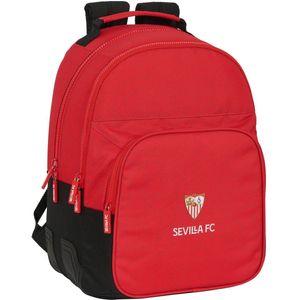 Safta Sevilla Fc Double Backpack Rood